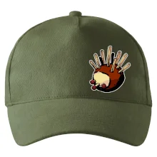 Kaštanový ježeček - prso