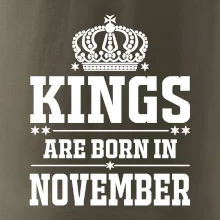 Kings are born in November