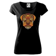 Steampunk pes barevný Steampunk pes barevný