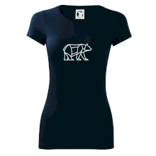 Geometrie lední medvěd chodící