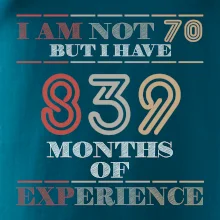 70 years 839 months of experience