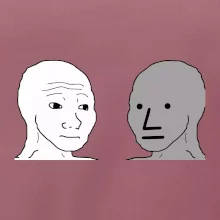 Wojak (Feels Guy) a NPC Wojak (Feels Guy) a NPC