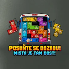 Posuňte se dozadu místa je tam dost