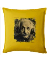 Albert se sluchátky