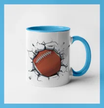 Americký fotbal míč v triku