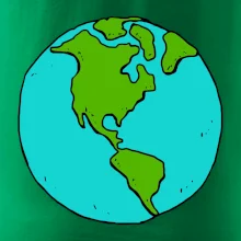 Planeta na prsu - Amerika