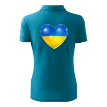 Ukrajina srdce vlajka