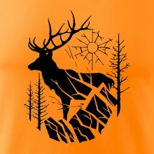 Jelen v lese křivky