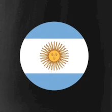 Argentina vlajka kulatá