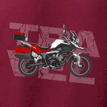 Cestovní enduro červená