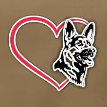 Německý ovčák v srdci