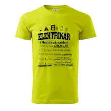 Elektrikář hodinová sazba