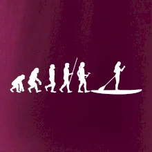 Evoluce paddleboard žena