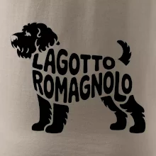 Lagotto romagnolo nápis v těle