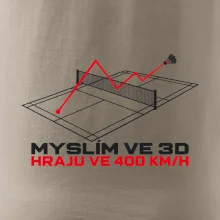Badminton myslím ve 3d