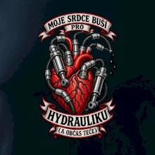 Srdce bagristy bije pro hydrauliku