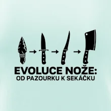 Evoluce nože od pazourku k sekáčku