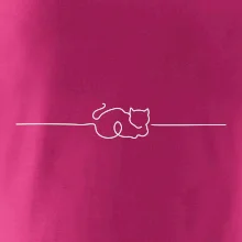 Kočka linka kreslená