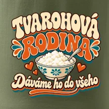 Tvarohová rodina dává tvaroh do všeho