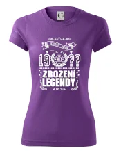 Zrození legendy - pro všechny - vlastní letopočet