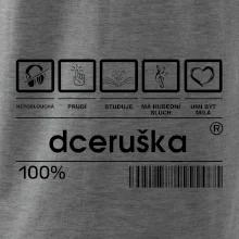 Čárový kód - Dceruška Čárový kód - Dceruška