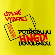Úplně vybitej potřebuju hned dovolenou