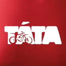 Táta nápis - motorka enduro