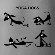 Psí yoga (Hana-creative)