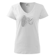 Tenisová raketa jednim tahem