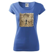 Egyptské hieroglyfy parašutista