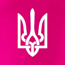 Ukrajina trojzubec velký