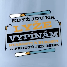 Když jdu na lyže, vypínám starosti