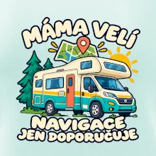 Máma velí navigace jen doporučuje rodinný karavan