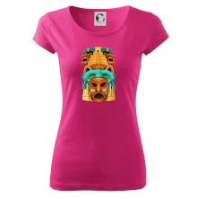 Mayové maska s pyramidou