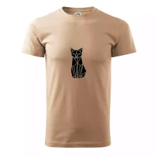 Origami kočka zepředu