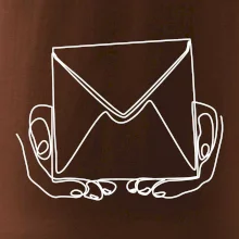 Obálka pošták jedním tahem