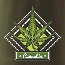 Cannabis list kosočtverec