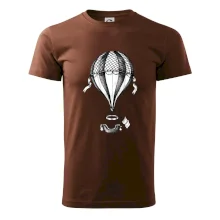Horkovzdušný balón  kreslený