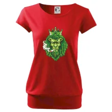 Zhulený lev zelený