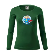 Táta superman - holka a holka