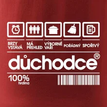 Čárový kód důchodce