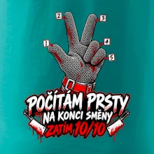 Řezník počítám prsty na konci směny