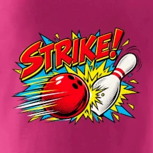 Strike komiksový bowlingový náraz