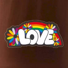 Love s duhou v pozadí