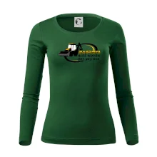 Bagrista v kruhu - vlastní nápis