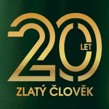 20 let zlatý člověk