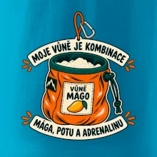 Vůně mága potu a adrenalinu