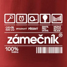 Čárový kód - zámečník