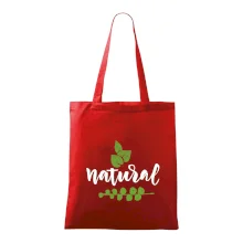 Natural - nápis v listech