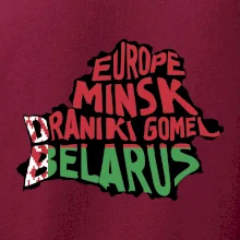 Mapy - názvy měst - Bělorusko
